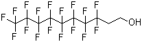 structure of CAS# 678-39-7, 1H,1H,2H,2H-Perfluoro-1-decanol