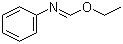 Ethyl N-phenylformimidate molecular structure (CAS 6780-49-0)