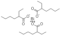 structure of CAS# 67874-71-9, Bismuth tris(2-ethylhexanoate)