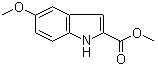 structure of CAS# 67929-86-6, 5-甲氧基-1H-吲哚-2-羧酸甲酯
