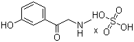 CAS # 679394-62-8, 1-(3-Hydroxyphenyl)-2-(methylamino)ethanone sulfate, alpha-methylamino-m-hydroxyacetophenone sulphate