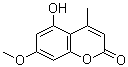 CAS # 6795-19-3, 5-Hydroxy-7-methoxy-4-methyl-2H-1-benzopyran-2-one