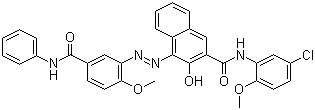 structure of CAS# 67990-05-0, Pigment Red 269