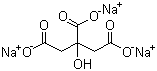 CAS # 68-04-2, Sodium citrate, Trisodium citrate, 2-Hydroxy-1,2,3-propanetricarboxylic acid trisodium salt
