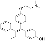 structure of CAS# 68047-06-3, 4-羟基他莫昔芬