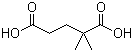 structure of CAS# 681-57-2, 2,2-Dimethylglutaric acid