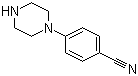 structure of CAS# 68104-63-2, 4-Piperazinobenzonitrile