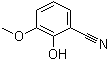 structure of CAS# 6812-16-4, 2-羟基-3-甲氧基苯甲腈