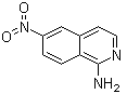 structure of CAS# 681427-41-8, 6-Nitro-1-isoquinolinamine