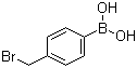 structure of CAS# 68162-47-0, 4-(Bromomethyl)phenylboronic acid