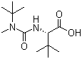 structure of CAS# 681809-31-4, (S)-2-(3-叔丁基-3-甲基脲)-3,3-二甲基丁酸