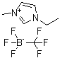 structure of CAS# 681856-28-0, 1-乙基-3-甲基咪唑鎓三氟甲基三氟硼酸盐