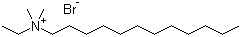 structure of CAS# 68207-00-1, 十二烷基二甲基乙基溴化铵