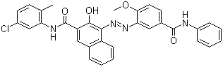 Pigment Red 147 molecular structure (CAS 68227-78-1)
