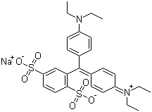 Isosulfan Blue molecular structure (CAS 68238-36-8)