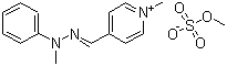 CAS # 68259-00-7, Basic Yellow 87, Citrus Yellow, Maxilon Yellow 4GL, 1-Methyl-4-[(2-methyl-2-phenylhydrazinylidene)methyl]pyridinium methyl sulfate