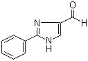 structure of CAS# 68282-47-3, 2-Phenyl-1H-imidazole-4-carboxaldehyde