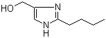 structure of CAS# 68283-19-2, 2-Butyl-5-hydroxymethylimidazole