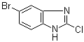 structure of CAS# 683240-76-8, 5-溴-2-氯-1H-苯并咪唑