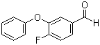 structure of CAS# 68359-57-9, 4-Fluoro-3-phenoxybenzaldehyde