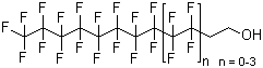 structure of CAS# 68391-08-2, C8-14-全氟烷基乙醇