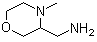 structure of CAS# 68431-71-0, 3-Aminomethyl-4-methylmorpholine