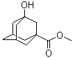 structure of CAS# 68435-07-4, 3-羟基金刚烷-1-羧酸甲酯