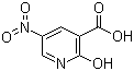structure of CAS# 6854-07-5, 2-羟基-5-硝基烟酸