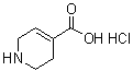 structure of CAS# 68547-97-7, 1,2,3,6-四氢-4-吡啶羧酸盐酸盐