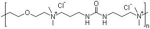 structure of CAS# 68555-36-2, 聚季铵盐-2