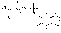 structure of CAS# 68610-92-4, Polyquaternium-10