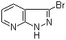 structure of CAS# 68618-36-0, 3-溴-1H-吡唑并[3,4-b]吡啶