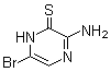 structure of CAS# 6863-75-8, 3-氨基-6-溴-2-(1H)-吡嗪硫酮