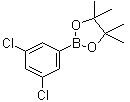 structure of CAS# 68716-51-8, 3,5-Dichlorobenzeneboronic acid pinacol ester