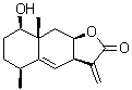 CAS # 68776-47-6, 1beta-Hydroxyalantolactone, (3aR,5S,8R,8aR,9aR)-3a,5,6,7,8,8a,9,9a-Octahydro-8-hydroxy-5,8a-dimethyl-3-methylenenaphtho[2,3-b]furan-2(3H)-one