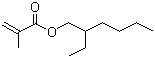 structure of CAS# 688-84-6, 2-Ethylhexyl methacrylate