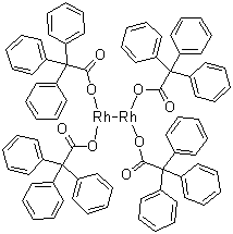 structure of CAS# 68803-79-2, 四(三苯基醋酸基)二铑