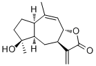 CAS # 68832-39-3, 4-Epi-isoinuviscolide, (3aR,4aR,5S,7aR,9aS)-3a,4,4a,5,6,7,7a,9a-Octahydro-5-hydroxy-5,8-dimethyl-3-methyleneazuleno[6,5-b]furan-2(3H)-one