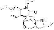 CAS # 6887-28-1, Gelsemicine, (2'R,3S,3'R,3'aS,6'R,8'aS)-2'-Ethyl-2',3',3'a,4',8',8'a-hexahydro-1,6-dimethoxyspiro[3H-indole-3,7'(6'H)-[3,6]methano[1H]oxepino[4,3-b]pyrrol]-2(1H)-one, 11-Methoxygelsedine