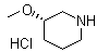 structure of CAS# 688809-96-3, (S)-3-甲氧基哌啶盐酸盐
