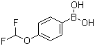 structure of CAS# 688810-12-0, 4-二氟甲氧基苯硼酸
