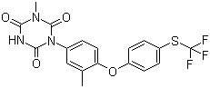 structure of CAS# 69004-03-1, Toltrazuril