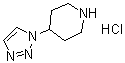 structure of CAS# 690261-88-2, 4-(1H-1,2,3-三唑-1-基)哌啶单盐酸盐