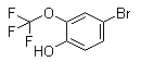 structure of CAS# 690264-39-2, 4-溴-2-(三氟甲氧基)苯酚