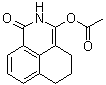 CAS # 69046-62-4, 3-(Acetyloxy)-2,4,5,6-tetrahydro-1H-benz[de]isoquinolin-1-one, NSC 319527