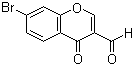 structure of CAS# 69155-80-2, 7-溴-4-氧代-4H-苯并吡喃-3-甲醛