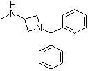 structure of CAS# 69159-49-5, N-(1-二苯甲基氮杂环丁烷-3-基)-N-甲胺