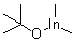 CAS # 6917-65-3, tert-Butoxydimethylindium, Dimethyl(2-methyl-2-propanolato)indium