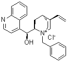 CAS # 69221-14-3, (9S)-9-Hydroxy-1-(phenylmethyl)cinchonanium chloride, 1-Benzylcinchoninium chloride, N-Benzylcinchoninium chloride, N-Benzylcinchonium chloride