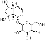 structure of CAS# 6926-08-5, 哈巴苷